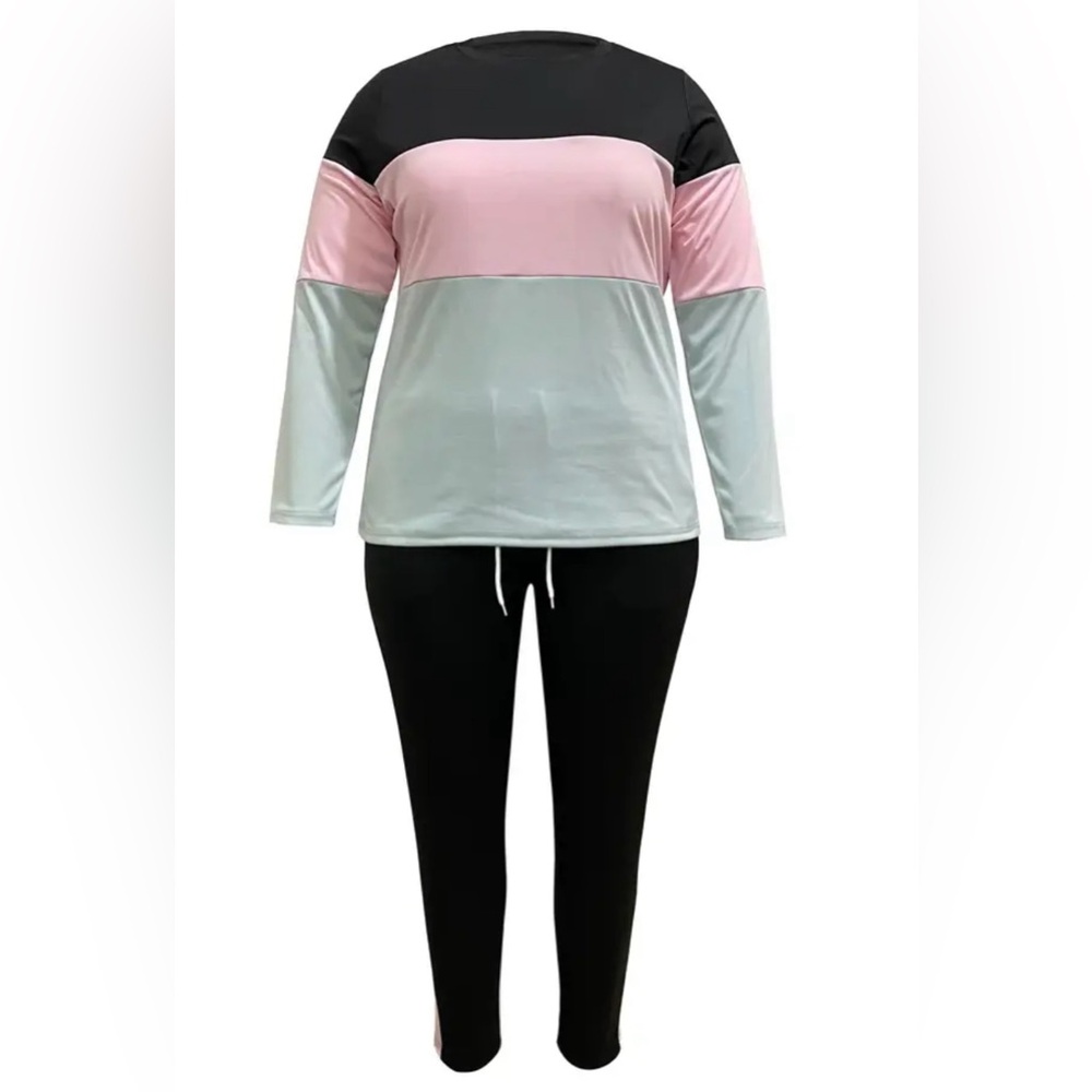 Color Block 2 pc Set